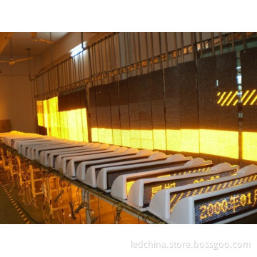 Waterproof LED Taxi Scrolling Message Sign